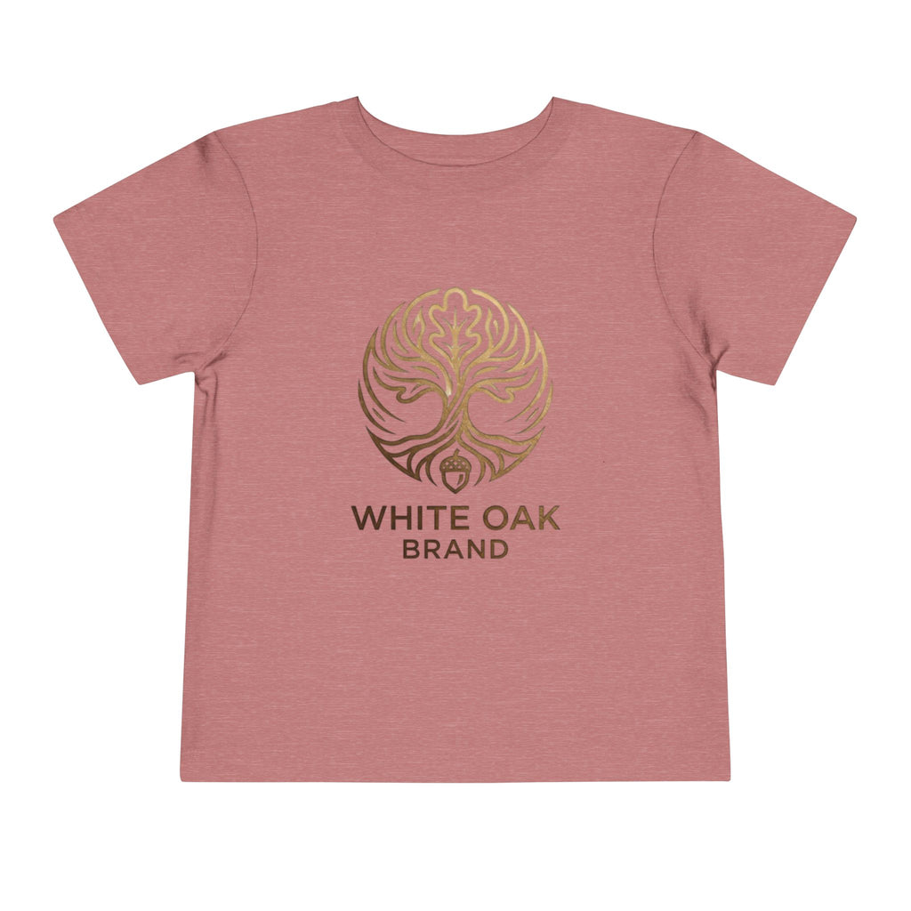Toddler Tee — White Oak Brand Logo Kids' Short Sleeve Shirt