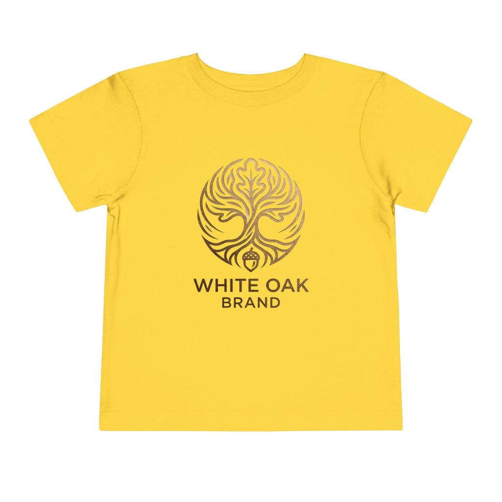 Toddler Tee — White Oak Brand Logo Kids' Short Sleeve Shirt