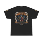 Kentucky Horse Team Graphic Tee — White Oak Bourbon Vintage-Style T-Shirt