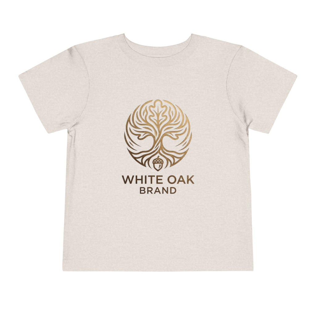 Toddler Tee — White Oak Brand Logo Kids' Short Sleeve Shirt