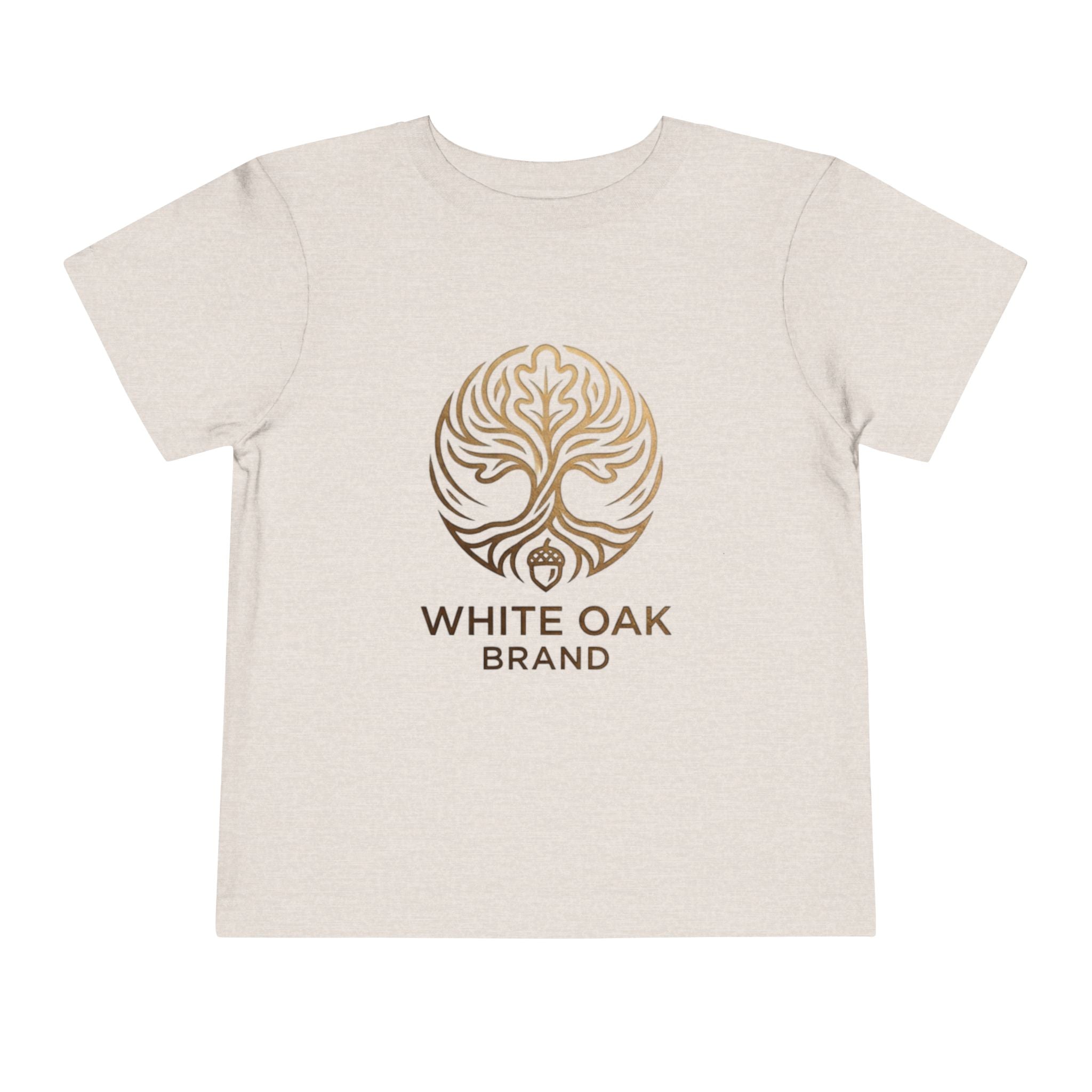 Toddler Tee — White Oak Brand Logo Kids' Short Sleeve Shirt