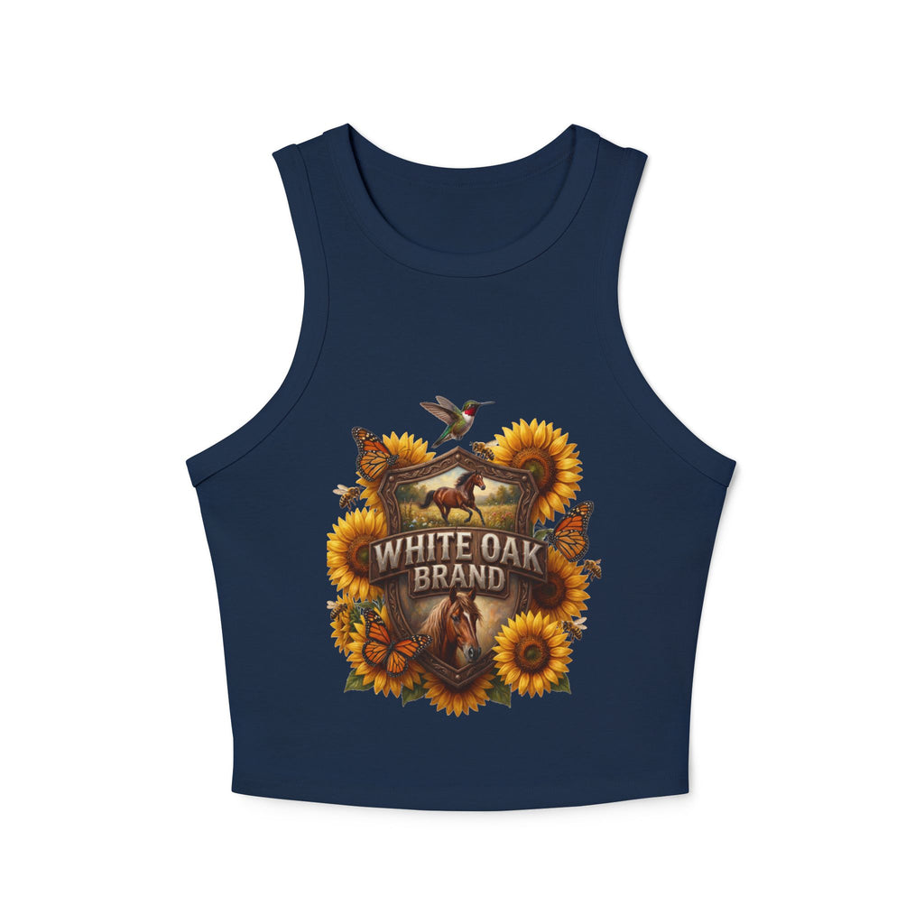 White Oak Brand Sunflower Graphic Tank