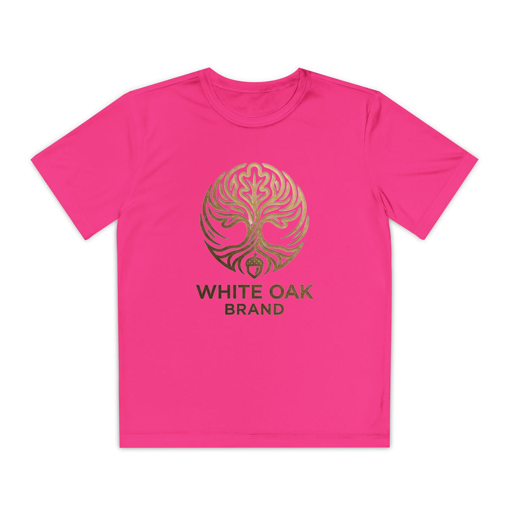White Oak Brand Youth Tee — Tree Logo Athletic Shirt