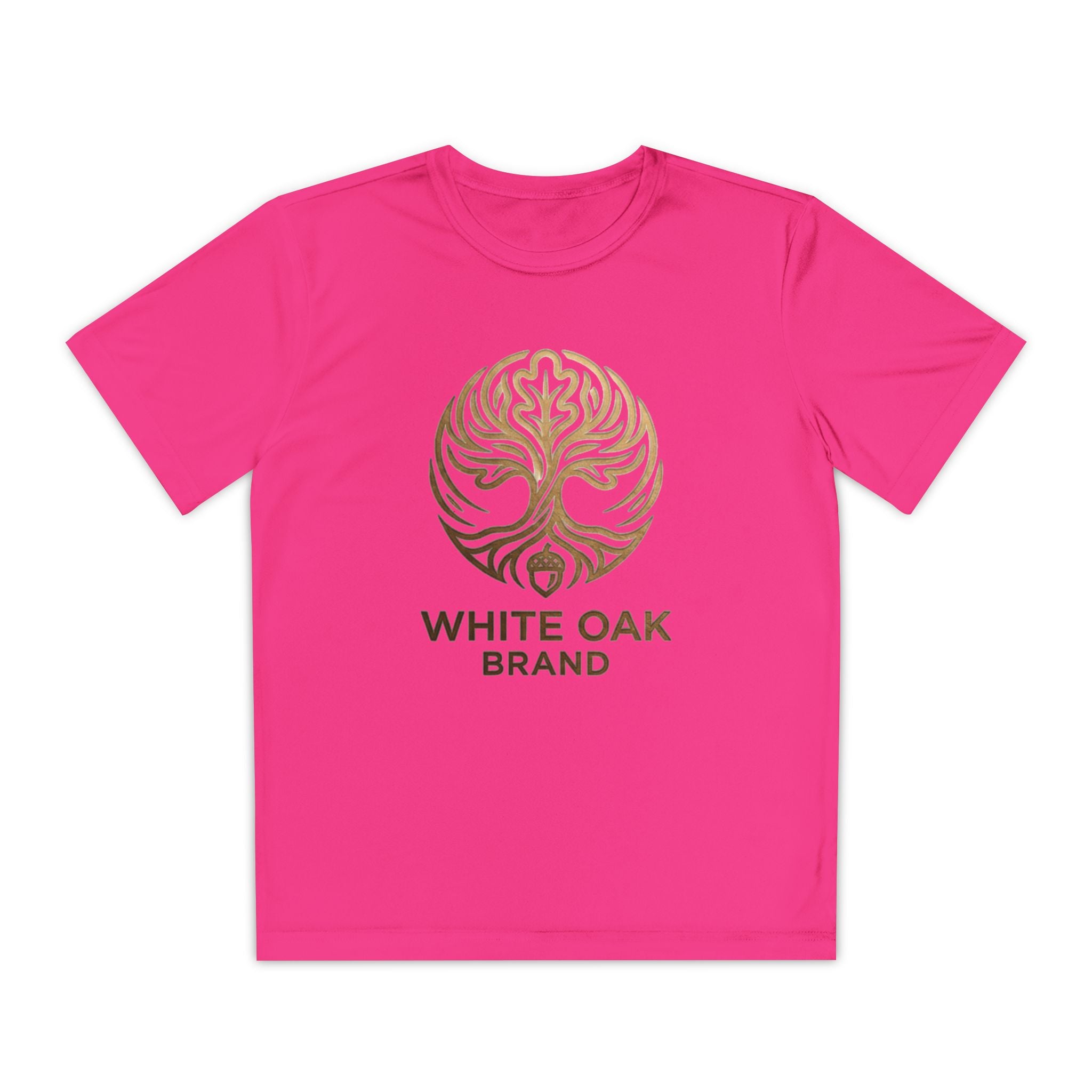 White Oak Brand Youth Tee — Tree Logo Athletic Shirt