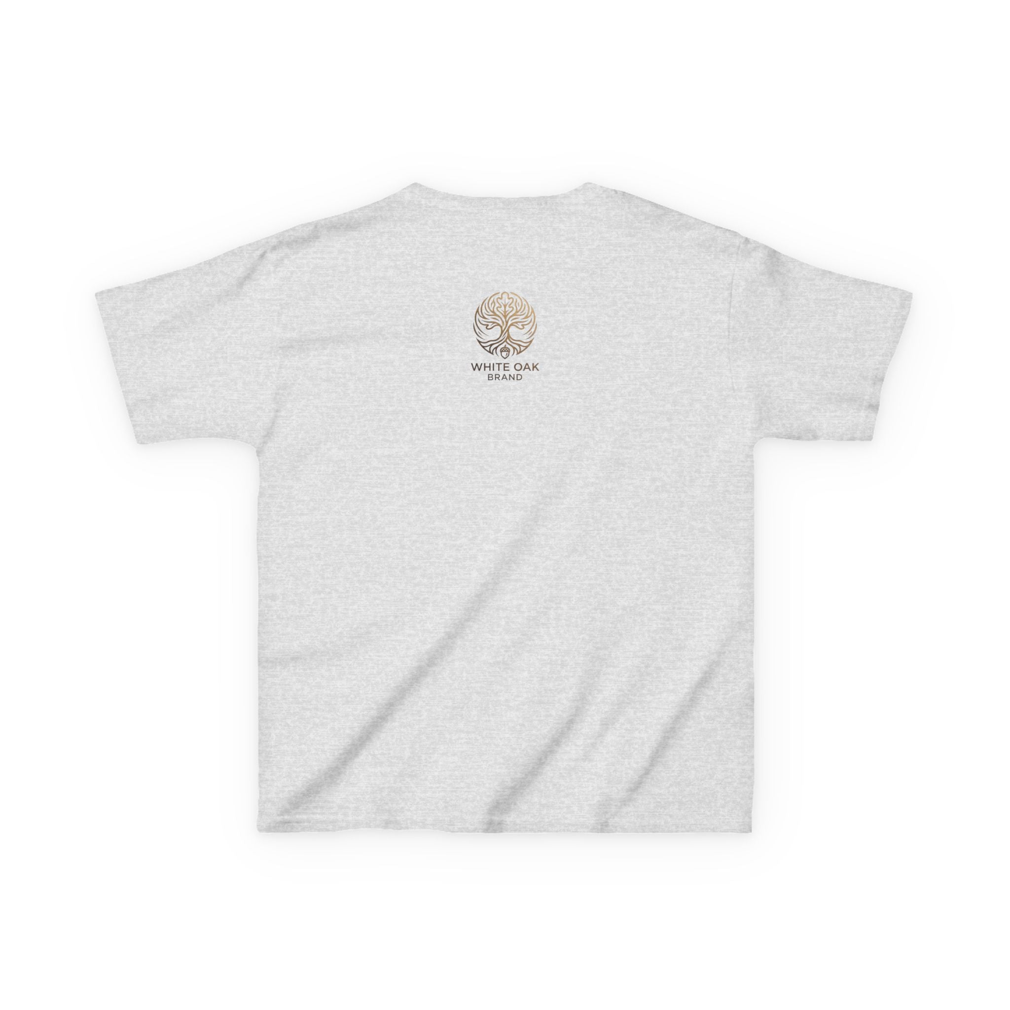 Kids White Oak Tree Tee – Vintage Botanical Tree Graphic Shirt