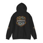 White Oak Brand Hoodie – Nature Logo Pullover with Scenic Back Emblem