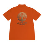 White Oak Brand Men's Polo — Embroidered Tree Logo Performance Shirt
