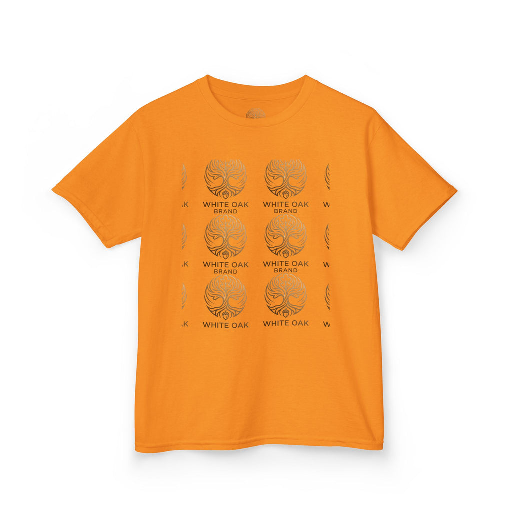 Kids White Oak Tree Tee – Vintage Botanical Tree Graphic Shirt