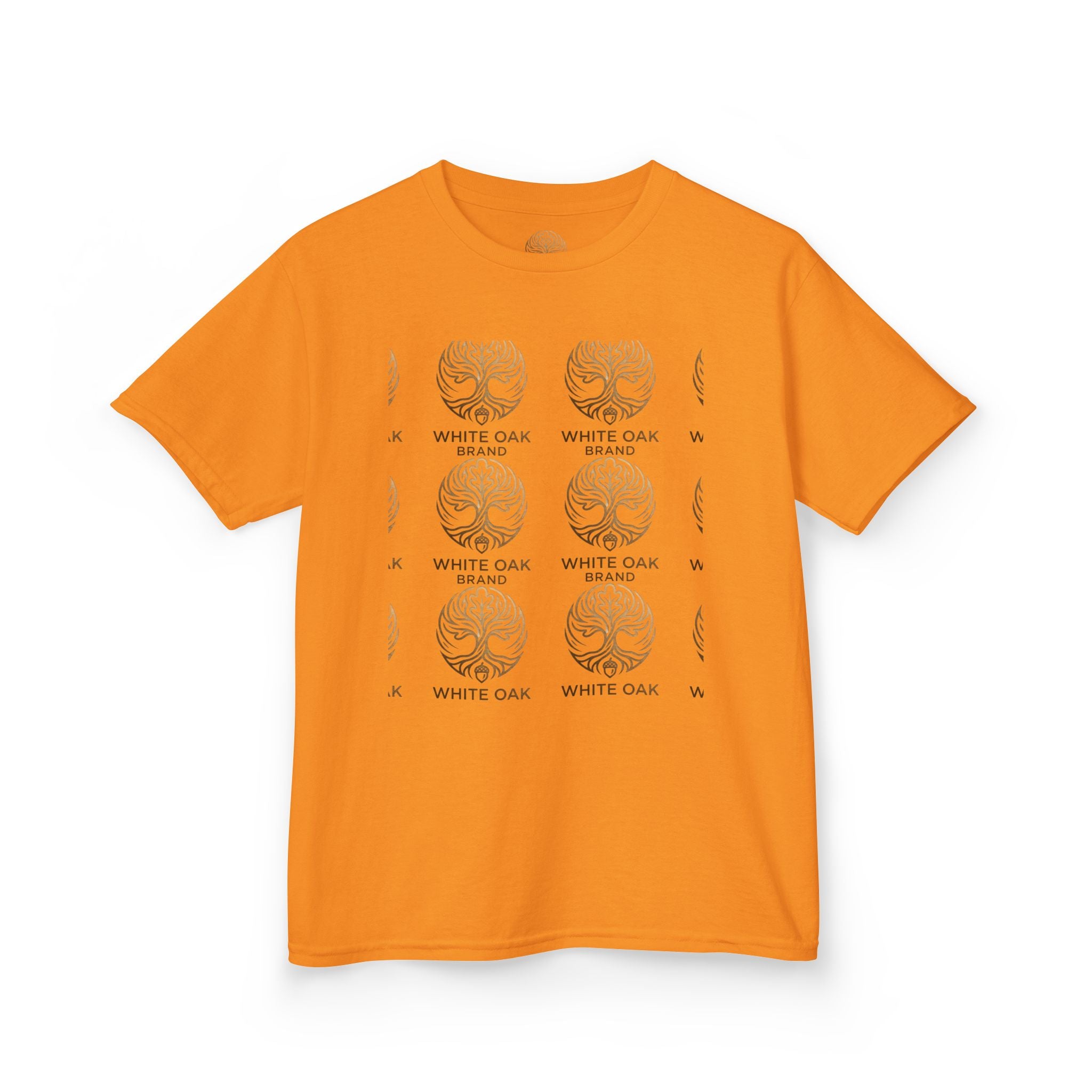 Kids White Oak Tree Tee – Vintage Botanical Tree Graphic Shirt