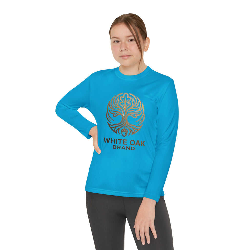 White Oak Logo Youth Long Sleeve Tee