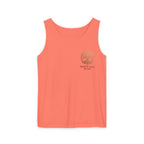White Oak Brand Tank Top — Minimal Tree Logo Chest Print