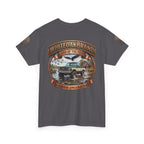 Vintage Truck Graphic Tee – WhiteOakBrand “Land of the Free” Cotton T-Shirt