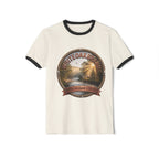 Vintage White Oak Brand Ringer Tee — Woodland Scenic Logo T‑Shirt