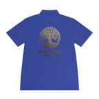 White Oak Brand Men's Polo — Embroidered Tree Logo Performance Shirt