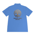 White Oak Brand Men's Polo — Embroidered Tree Logo Performance Shirt