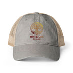 Women's Washed Mesh-Back Cap