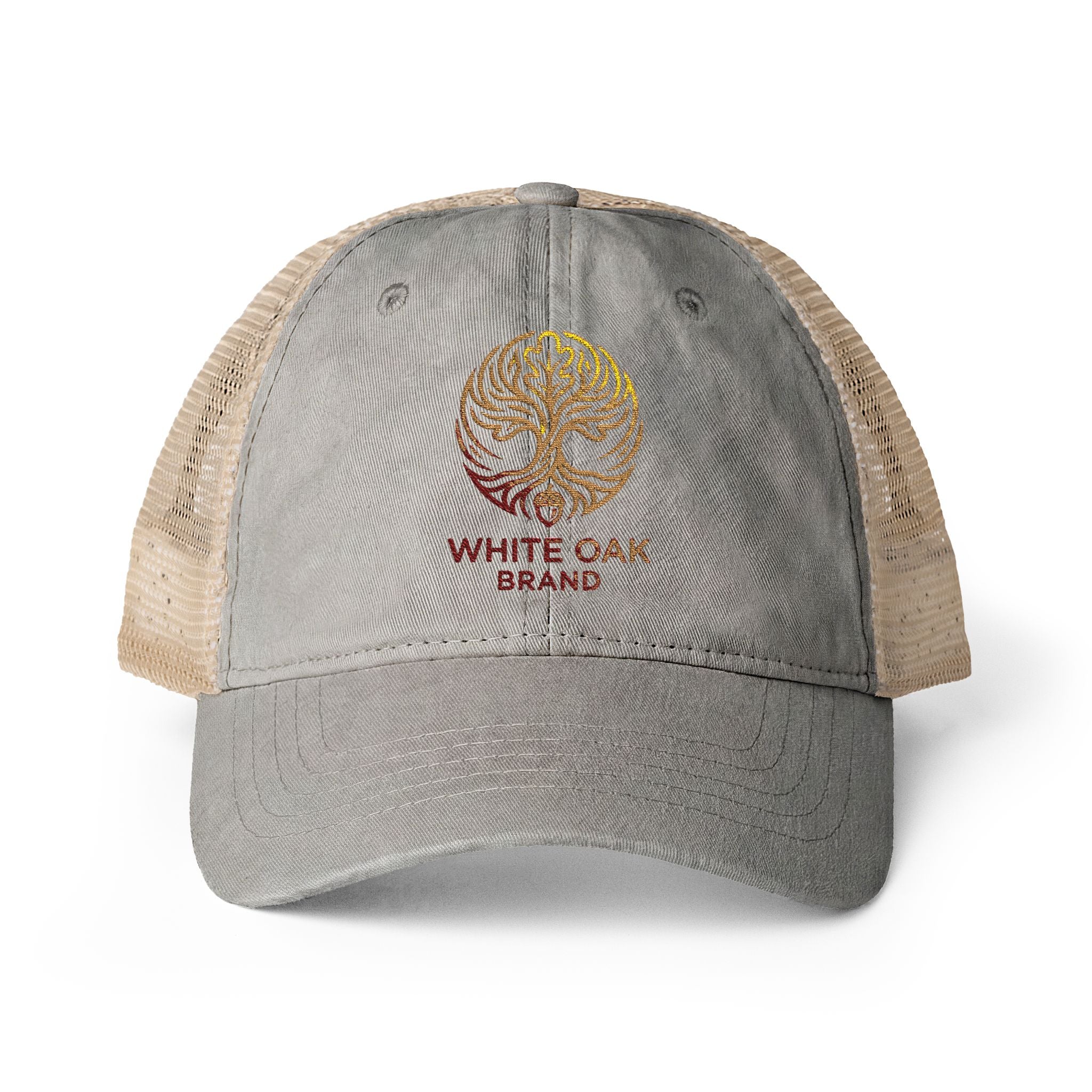 Women's Washed Mesh-Back Cap