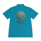 White Oak Brand Men's Polo — Embroidered Tree Logo Performance Shirt