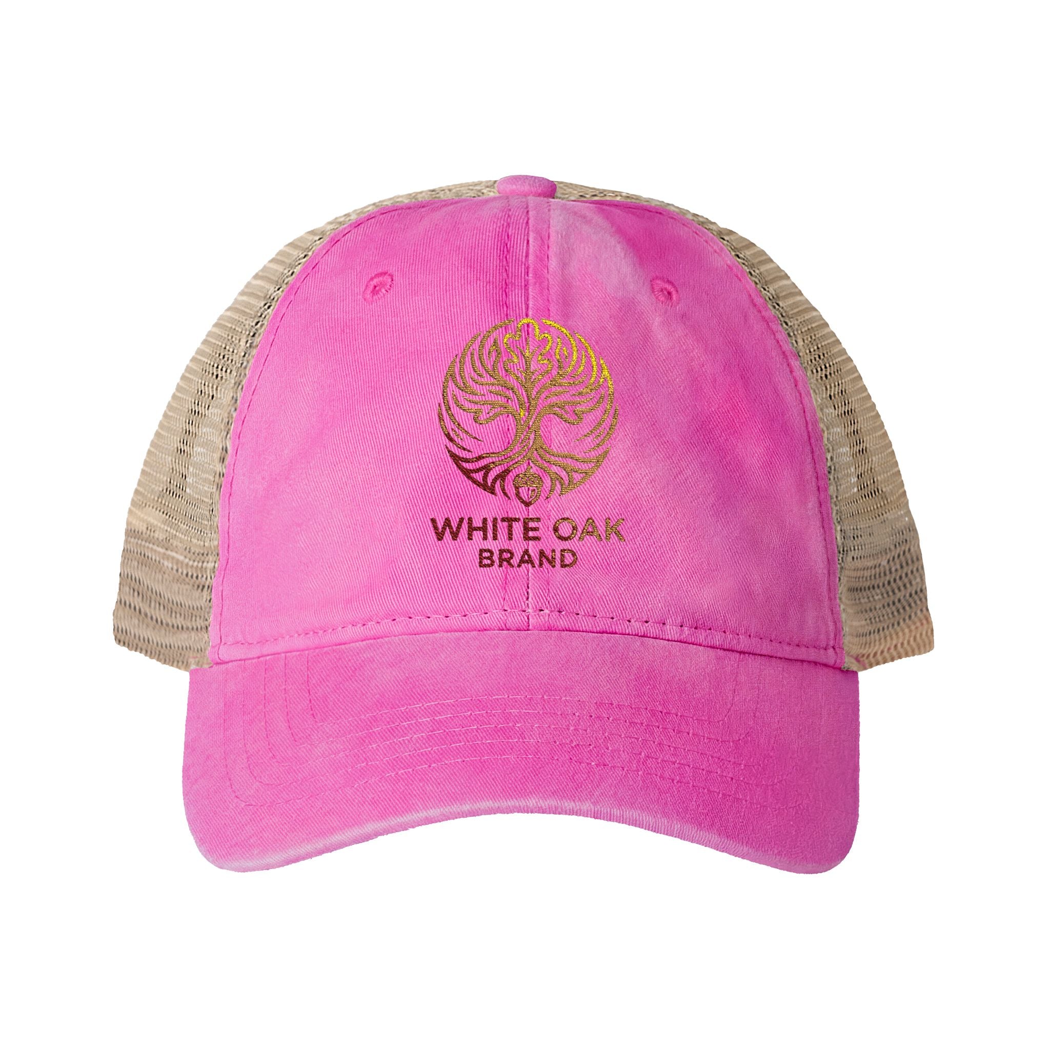 Women's Washed Mesh-Back Cap