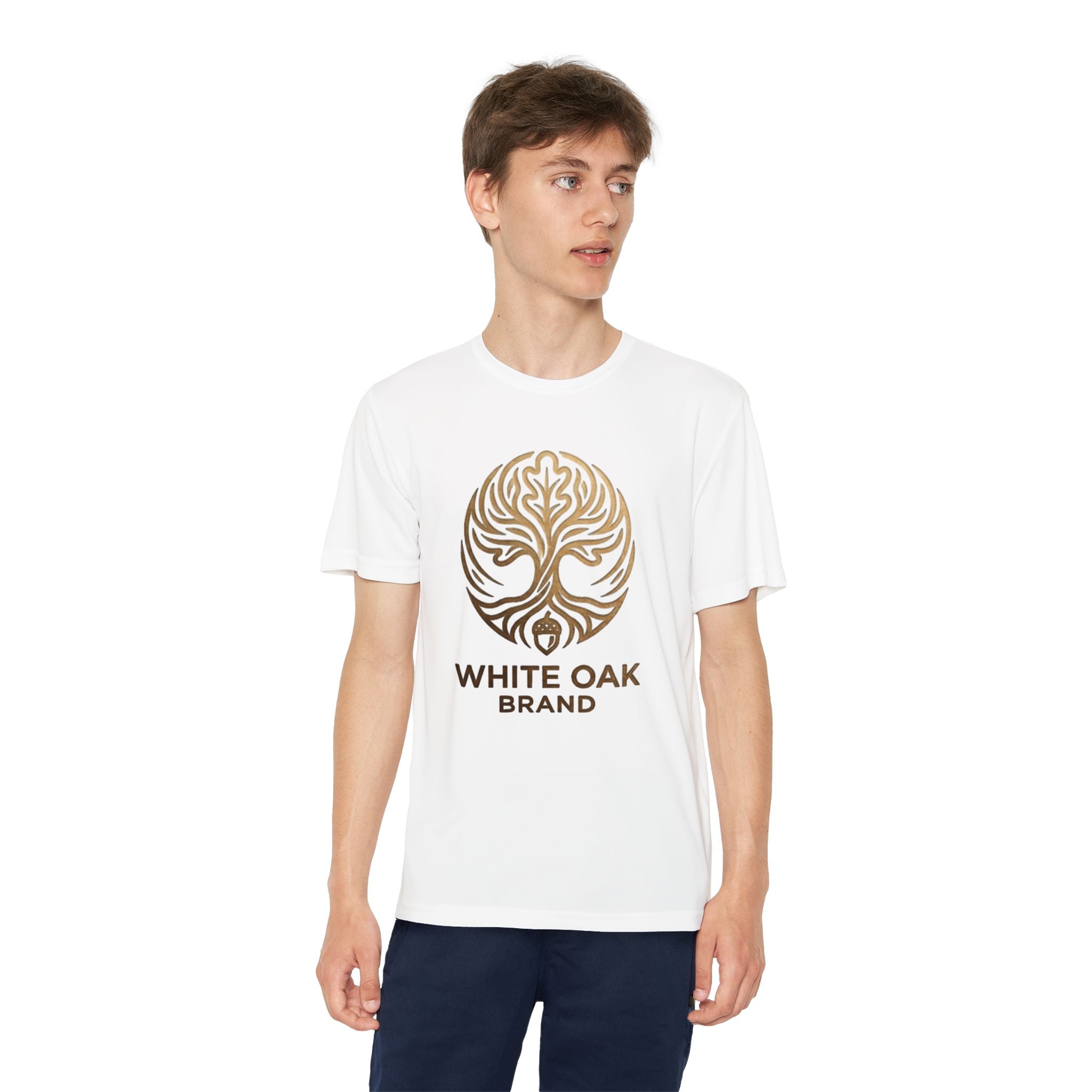 White Oak Brand Youth Tee — Tree Logo Athletic Shirt