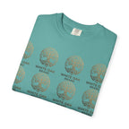 White Oak Brand Repeat Logo T-Shirt — Vintage Tree Skull Graphic Tee