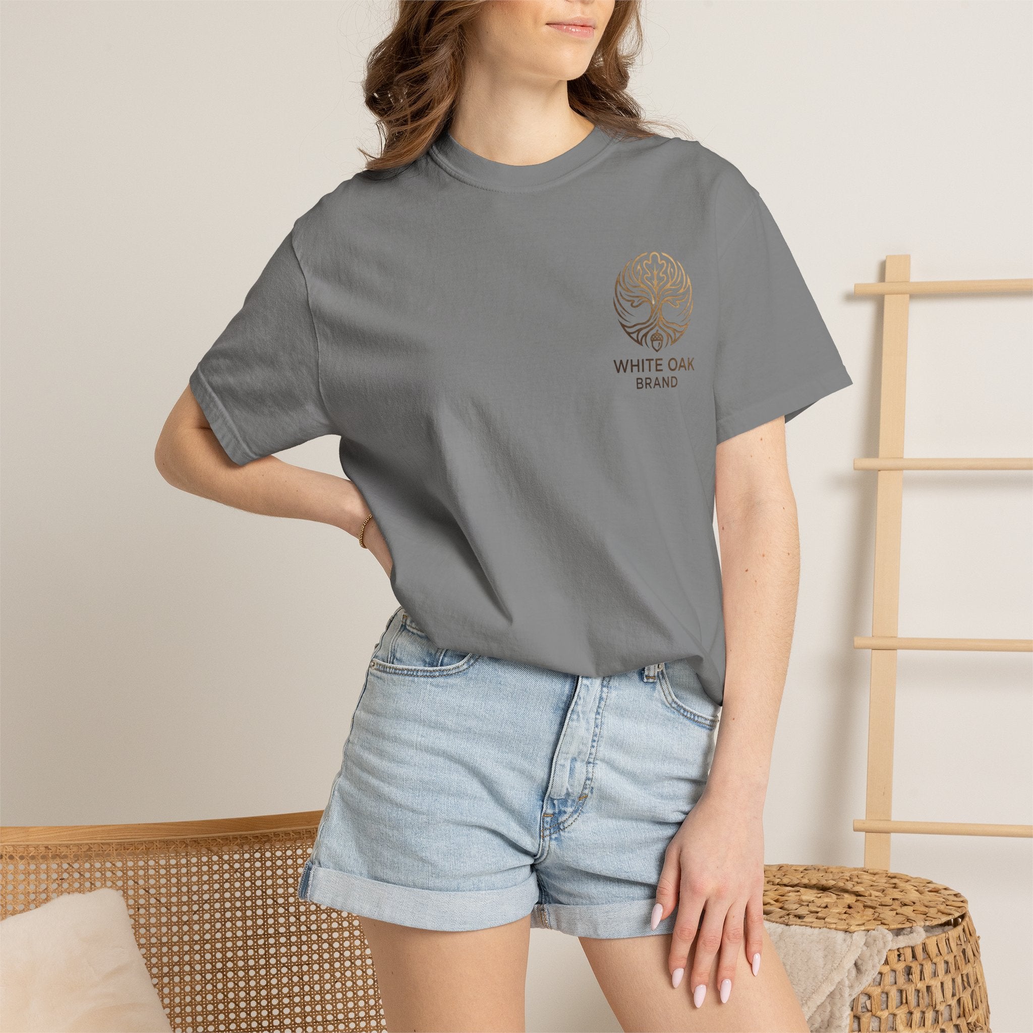 White Oak Brand Patriotic Eagle T-Shirt — "Celebrating Freedom" 250 Years of America Tee