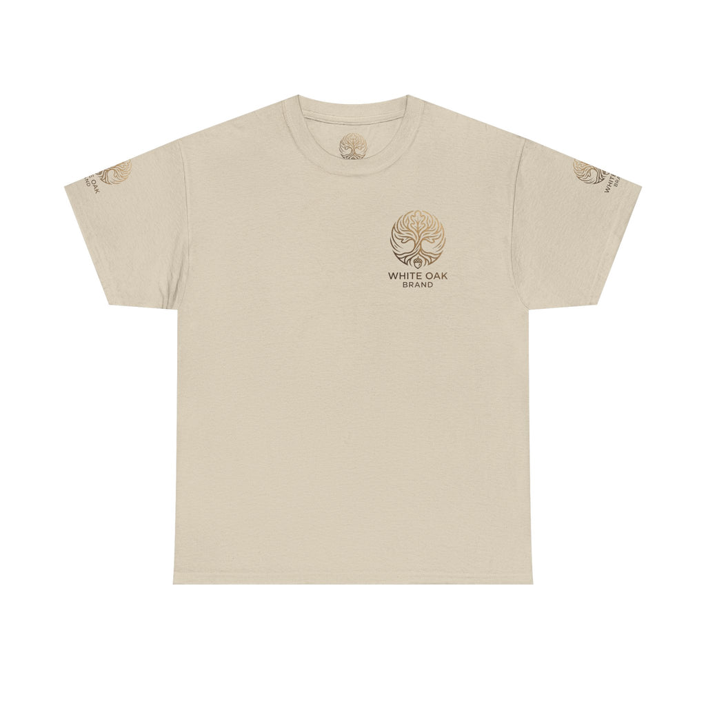 White Oak Brand 'Land of the Free' Graphic Tee — Patriotic Outdoorsman T-Shirt