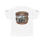 Vintage Truck Graphic Tee – WhiteOakBrand “Land of the Free” Cotton T-Shirt