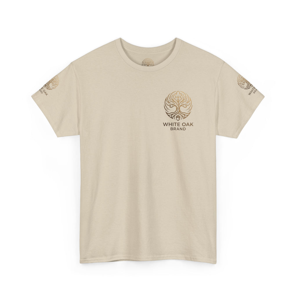 T-Shirt — White Oak Brand Appalachian Strength Graphic Tee (Truck, Mountains & River)