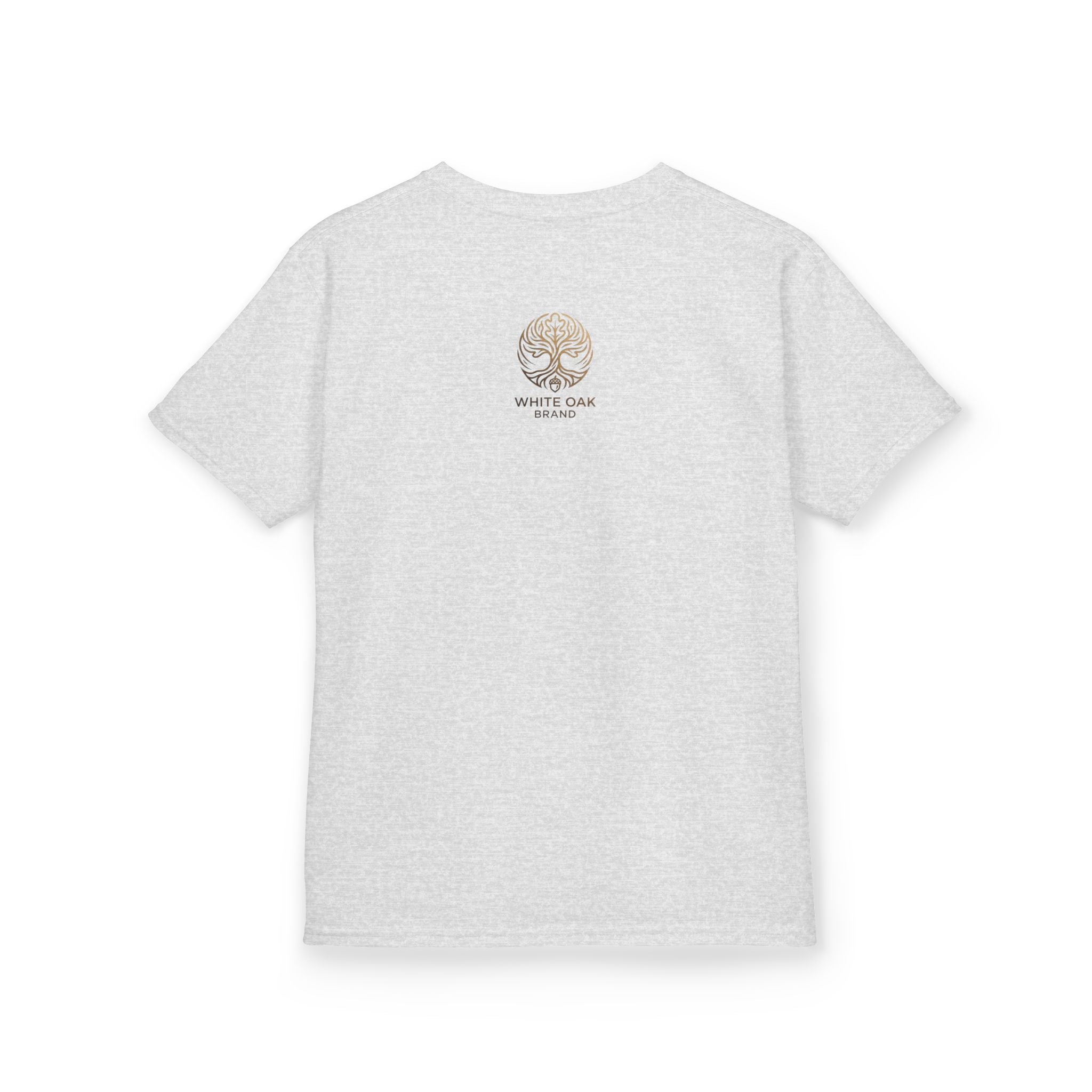 Kids White Oak Tree Tee – Vintage Botanical Tree Graphic Shirt
