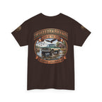 Vintage Truck Graphic Tee – WhiteOakBrand “Land of the Free” Cotton T-Shirt