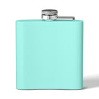 White Oak Brand 6oz Stainless Steel Flask — Engraved Oak Logo Hip Flask, Gift for Groomsmen & Outdoor Enthusiasts