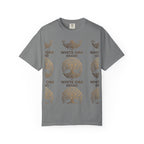 White Oak Brand Logo T-Shirt — Repeated Tree Emblem Tee