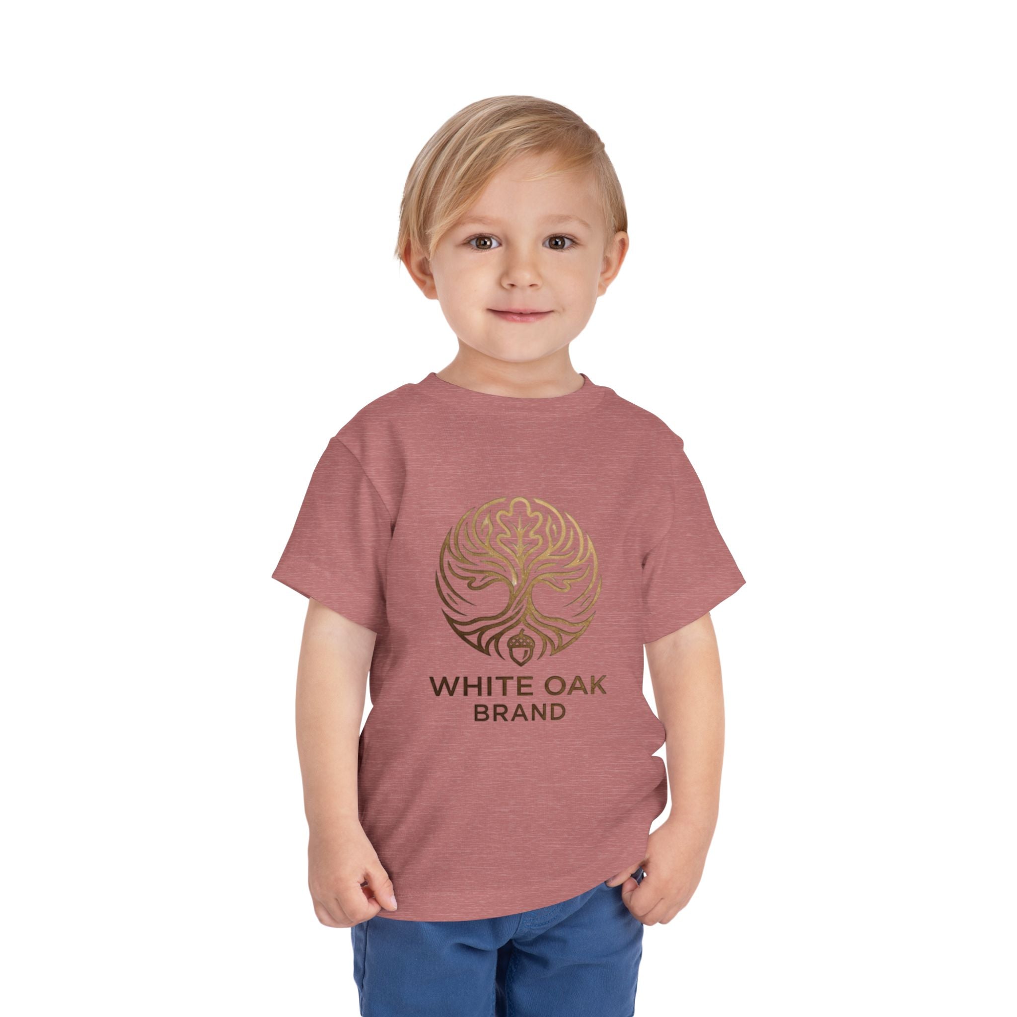 Toddler Tee — White Oak Brand Logo Kids' Short Sleeve Shirt