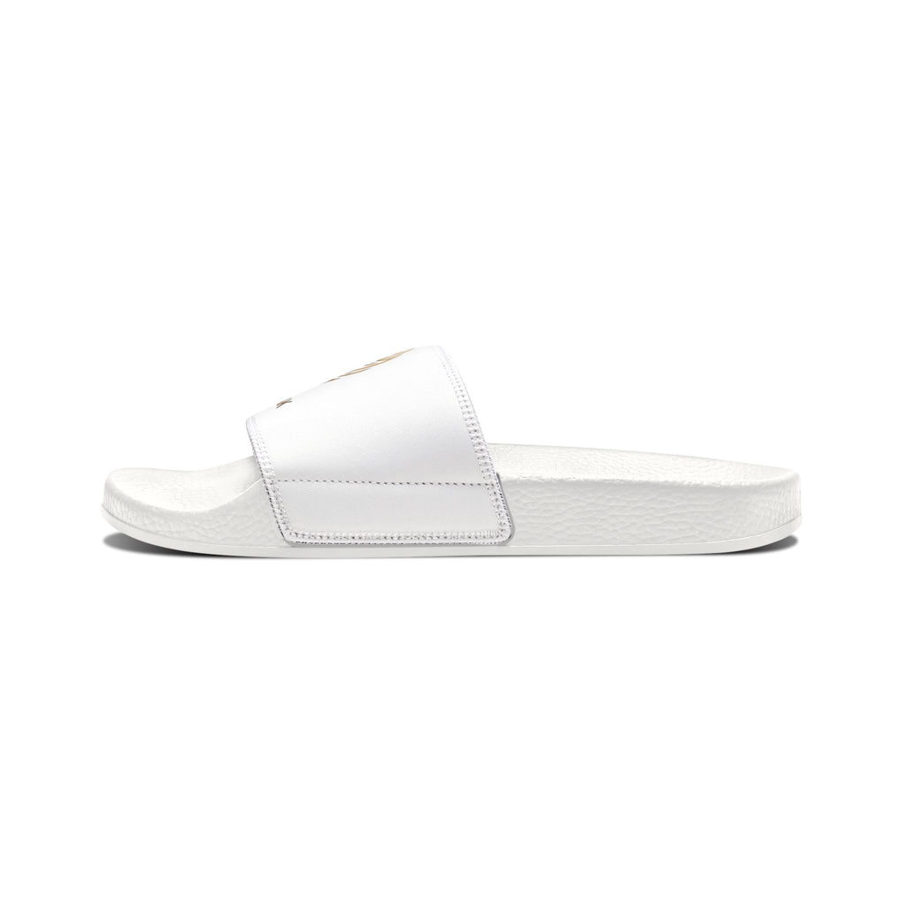 Youth Slide Sandals — White Oak Logo Removable-Strap Slides