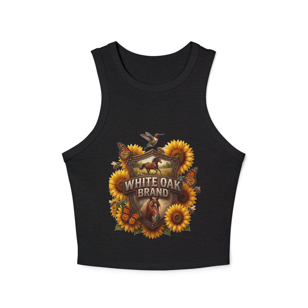 White Oak Brand Sunflower Graphic Tank