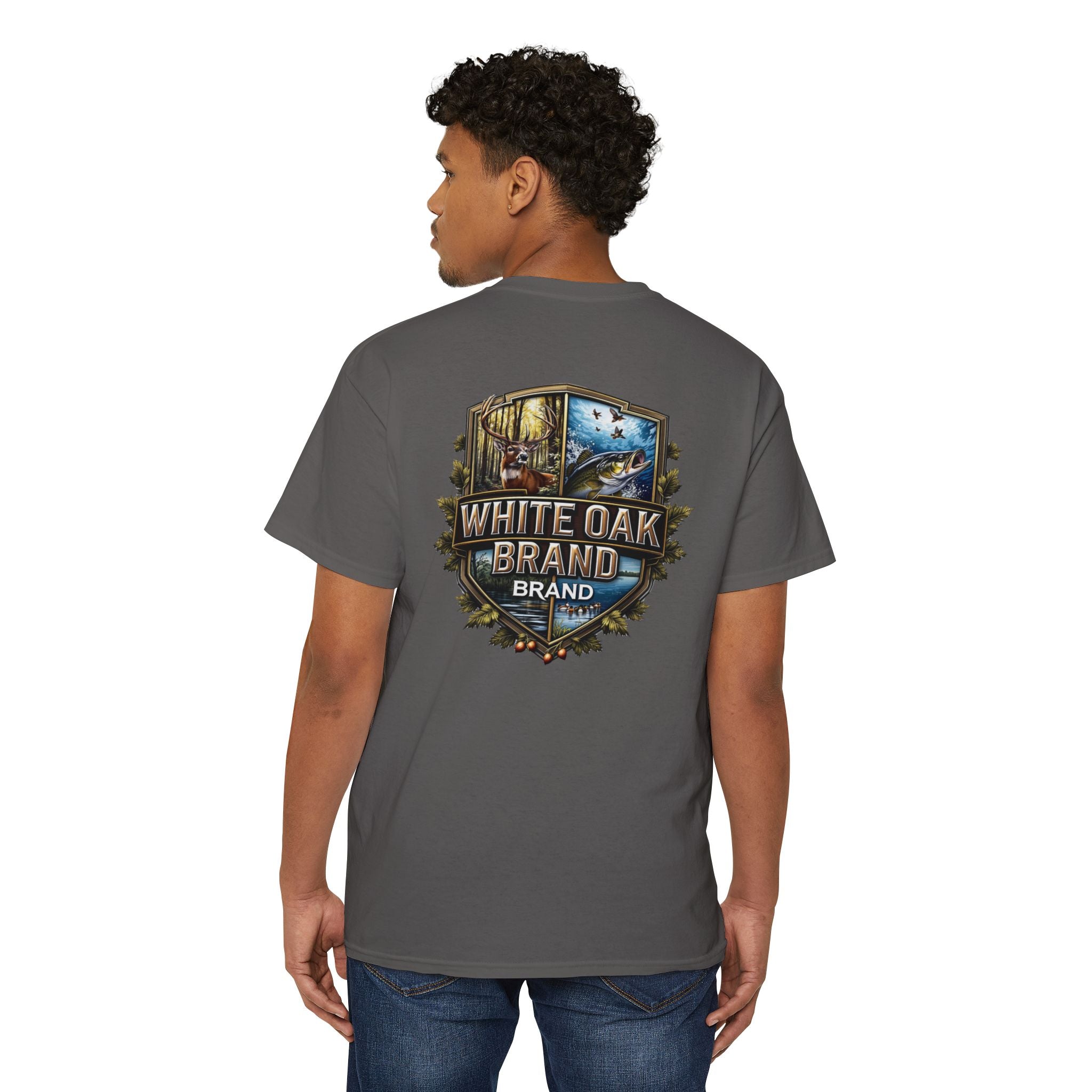White Oak Brand Outdoor Graphic Tee — Nature Back Print