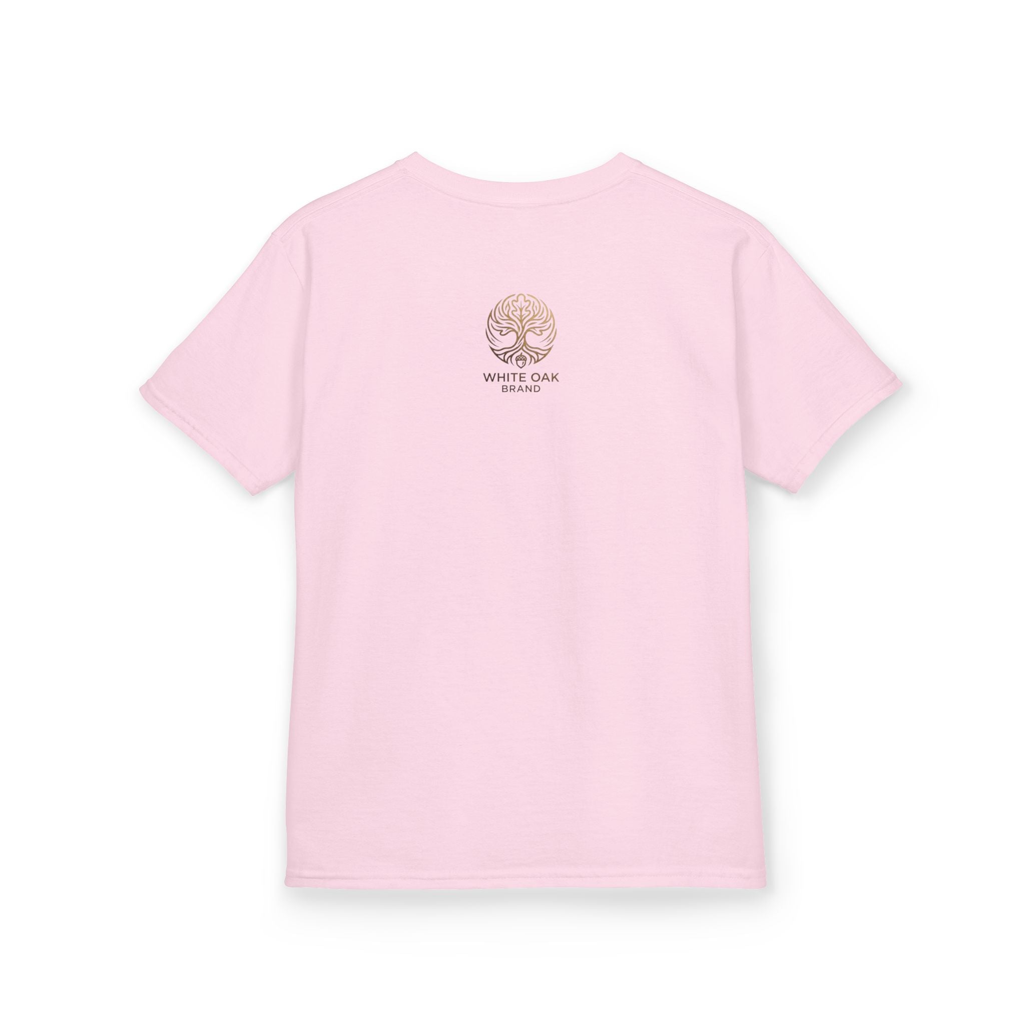 Kids White Oak Tree Tee – Vintage Botanical Tree Graphic Shirt