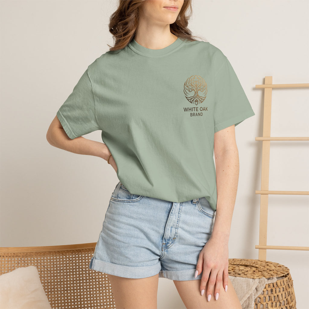 White Oak Brand Patriotic Eagle T-Shirt — "Celebrating Freedom" 250 Years of America Tee