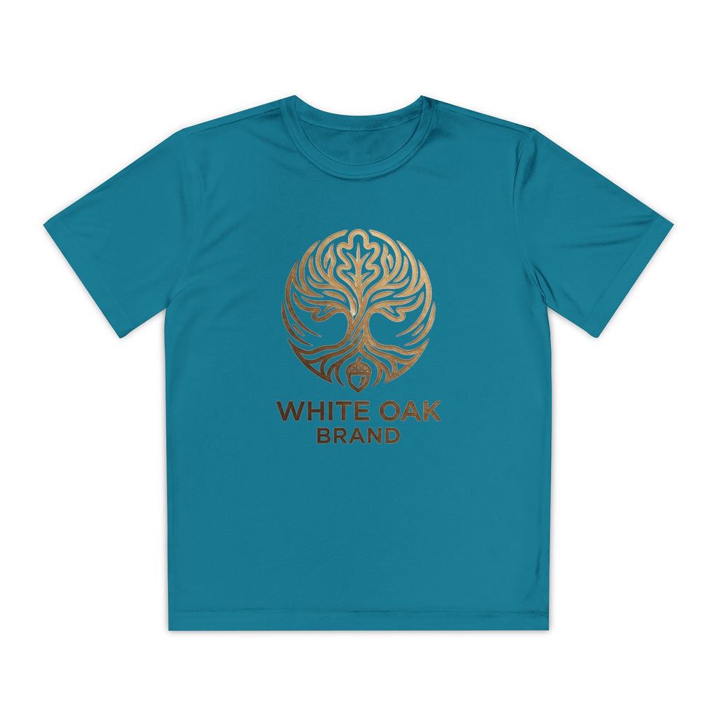 White Oak Brand Youth Tee — Tree Logo Athletic Shirt