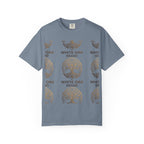White Oak Brand Logo T-Shirt — Repeated Tree Emblem Tee