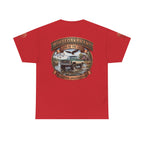 Vintage Truck Graphic Tee – WhiteOakBrand “Land of the Free” Cotton T-Shirt