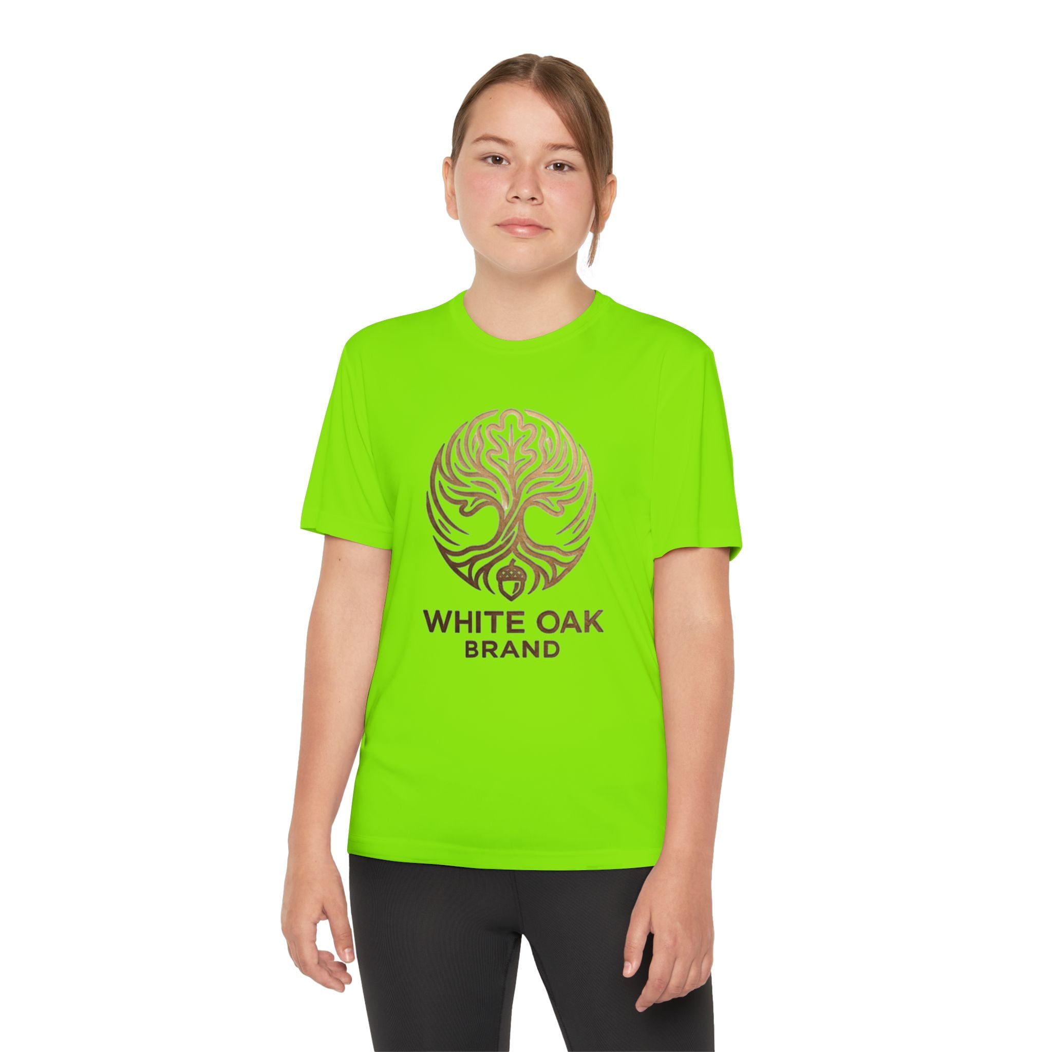 White Oak Brand Youth Tee — Tree Logo Athletic Shirt