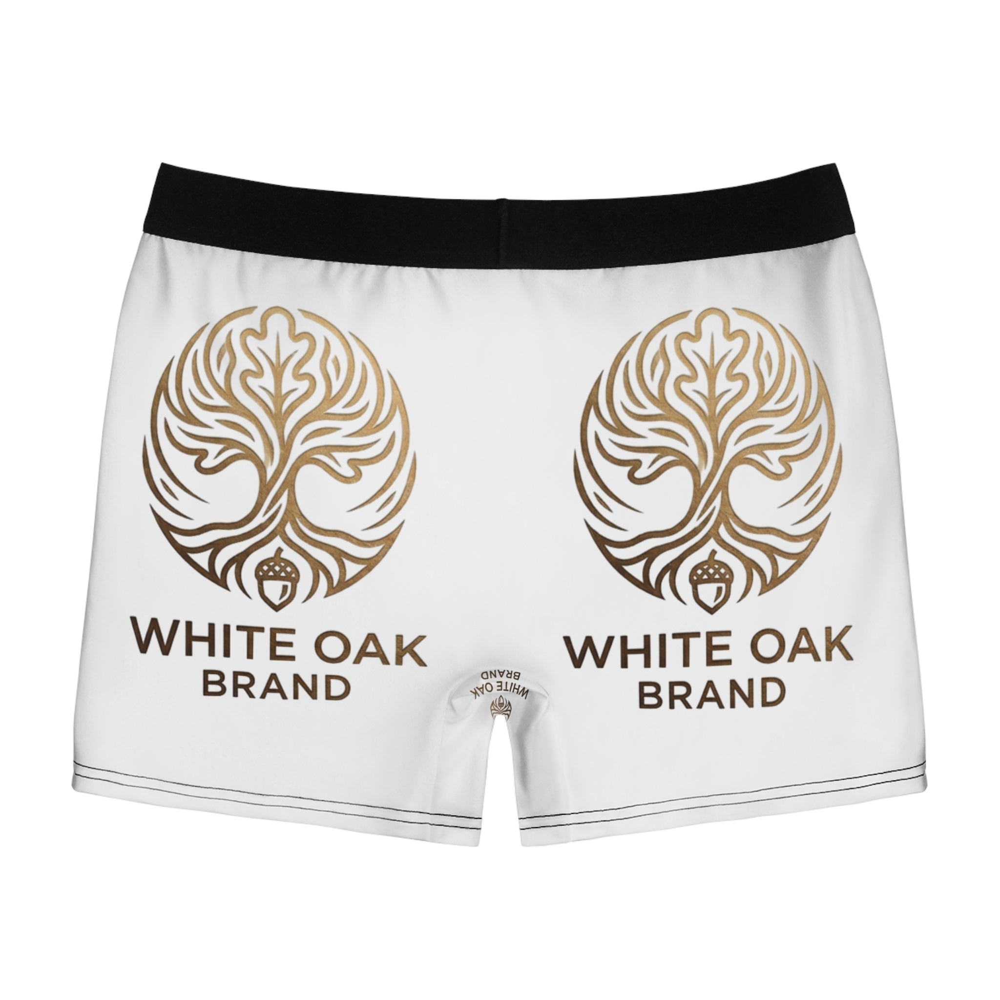 White Oak Brand Boxer Briefs — Logo All-Over Print Men’s Underwear