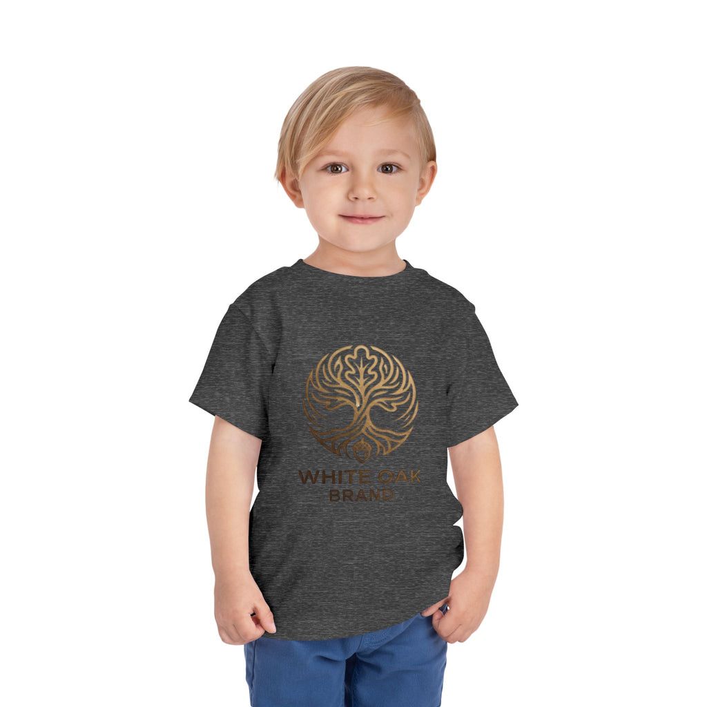 Toddler Tee — White Oak Brand Logo Kids' Short Sleeve Shirt