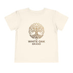 Toddler Tee — White Oak Brand Logo Kids' Short Sleeve Shirt