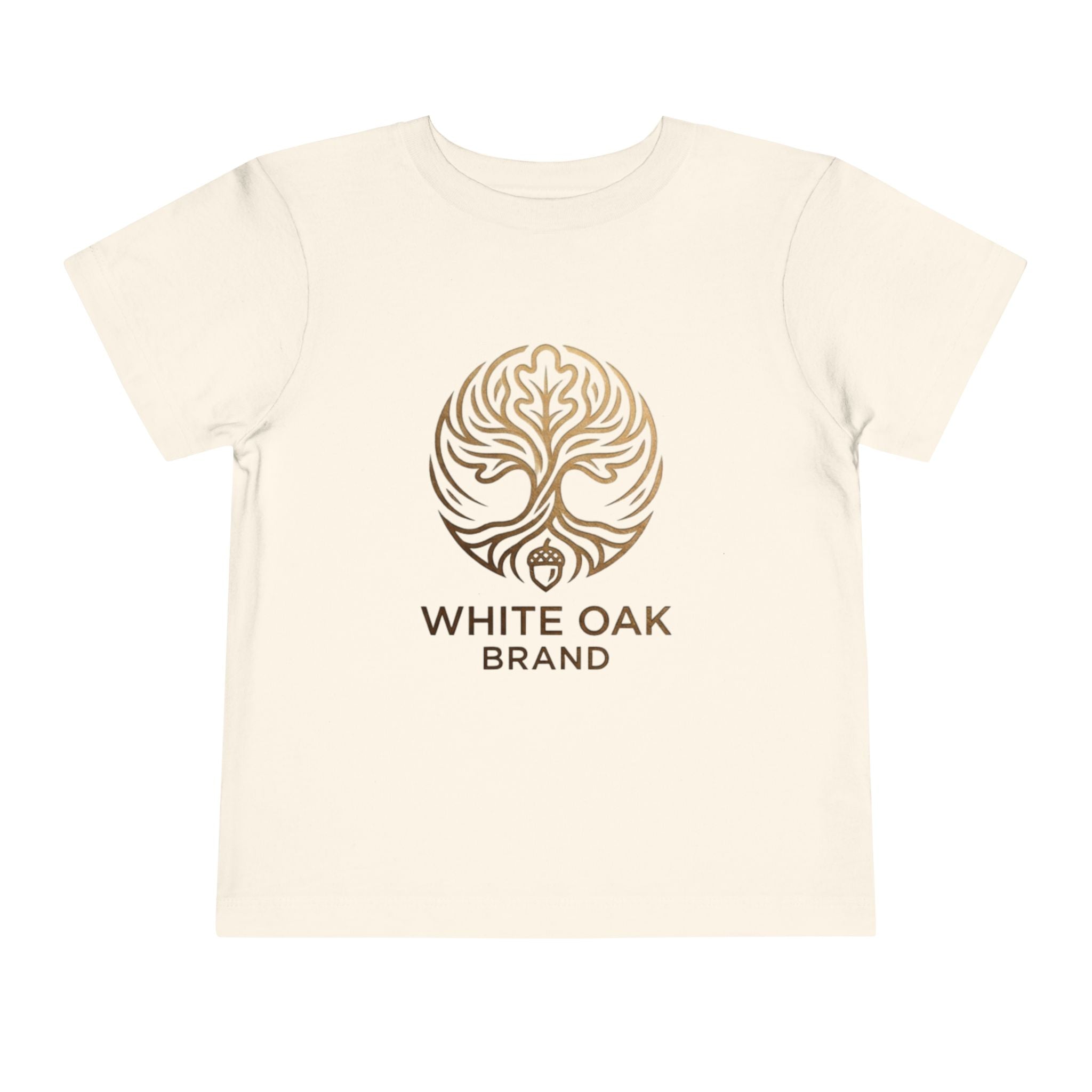 Toddler Tee — White Oak Brand Logo Kids' Short Sleeve Shirt